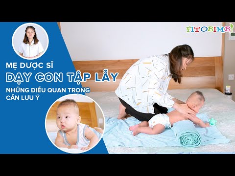 Dạy Trẻ Tập Lẫy: Hướng Dẫn Trẻ Tập Lật Lẫy Đúng Cách - Những Lưu Ý Quan Trọng | Fitobimbi