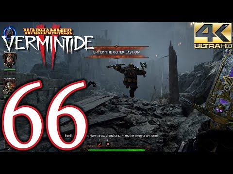 Warhammer Vermintide 2 PC 4K Walkthrough - Part 66 - Blood In The Darkness - The Curse Of Darkness