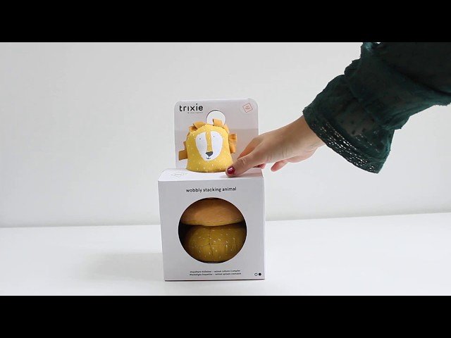Vídeo relacionado con FANCY Baby Torre Apilable para Bebé - Juego Apilable Gigante 40 cm - Juguete Educativo con Aros Apilables Giratorio - Regalo para Bebés 1 Año - Juguete para Bebé 18 Meses