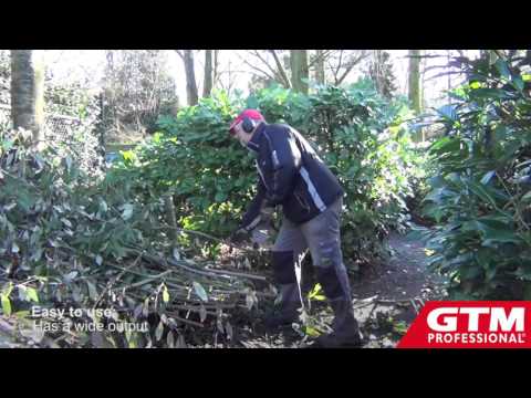 GTM Professional GTS900G Petrol Wood Chipper - Image 2