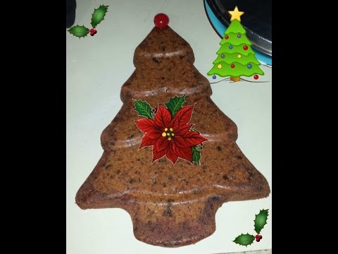 Trinidad Black cake or Fruit cake