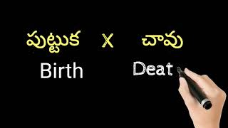 Basic opposite words in English | Sai Spoken Engish in Telugu | Sai Academy