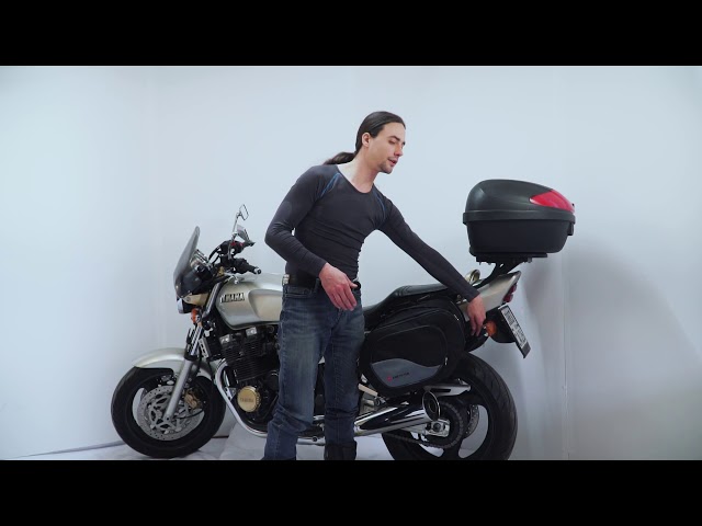 Сумки для мотоцикла Harley Davidson боковые - Модель: Road Evo (пара), объём 34-46 литров