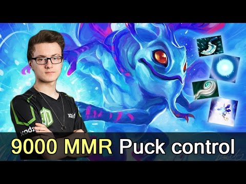 Miracle 9000 MMR Puck control — Dota 2