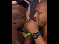 Things get INTENSE between Derrick Lewis & Ciryl Gane at #UFC265 weigh-ins #shorts