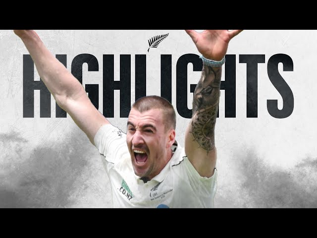 Tickner Takes 4️⃣ Big Wickets | Highlights + Interviews | New Zealand v West Indies | 2nd Test Day 1