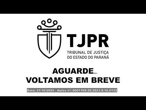 1ª Sessão Plenária de Júri Popular da Comarca de Peabiru -  Autos n° 0001109-20.2023.8.16.0132