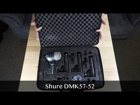 Shure DMK57-52 Drum Microphone Kit 2004 - Present - Black image 3
