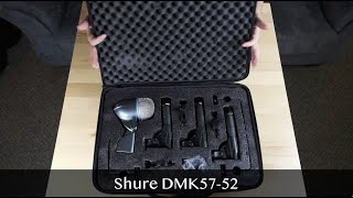 Video thumbnail for Shure DMK57-52 Drum Mic Kit Demo by Luke Pearson Sound