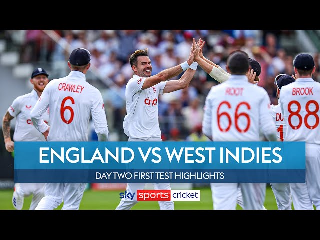 Dominant England edge closer to victory at Lord’s | England vs West Indies | Day Two Highlights