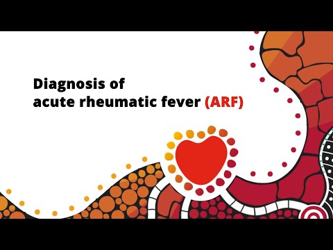 Diagnosis of acute rheumatic fever