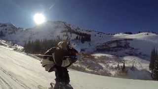 preview picture of video 'Junior and Crew Rippin' up Alta'