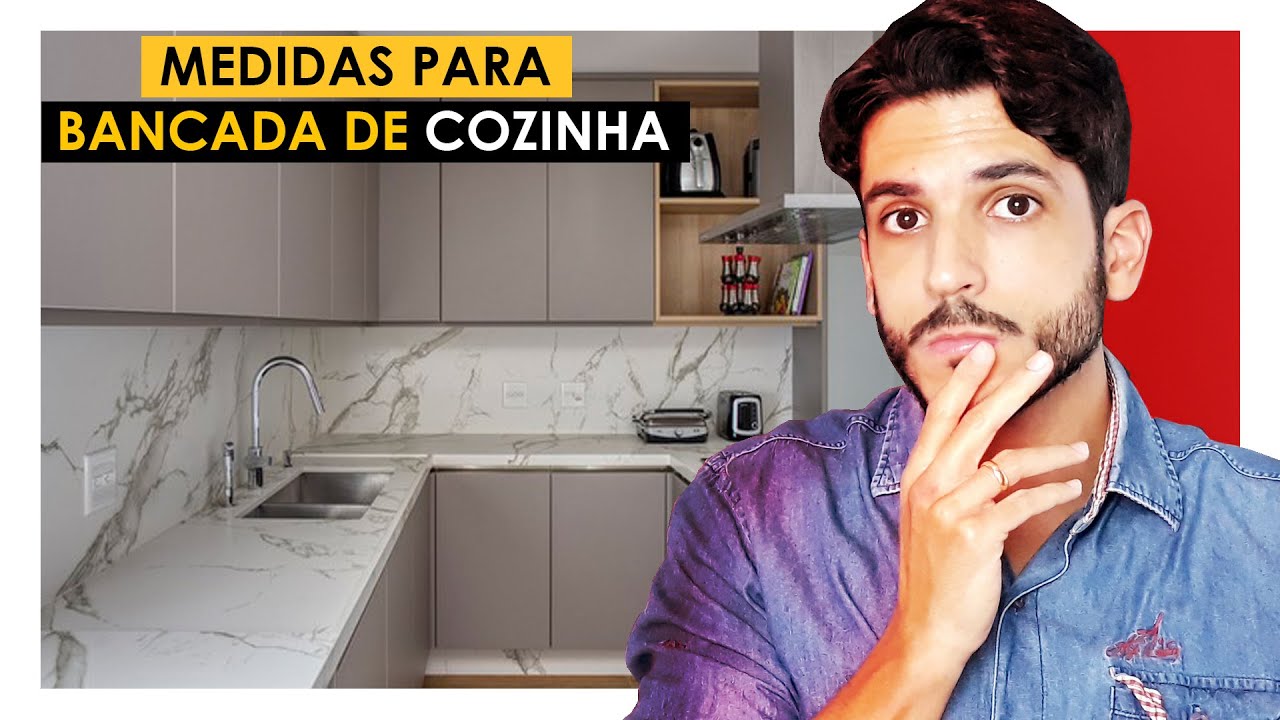 QUAIS AS MEDIDAS PARA  BANCADA DE COZINHA