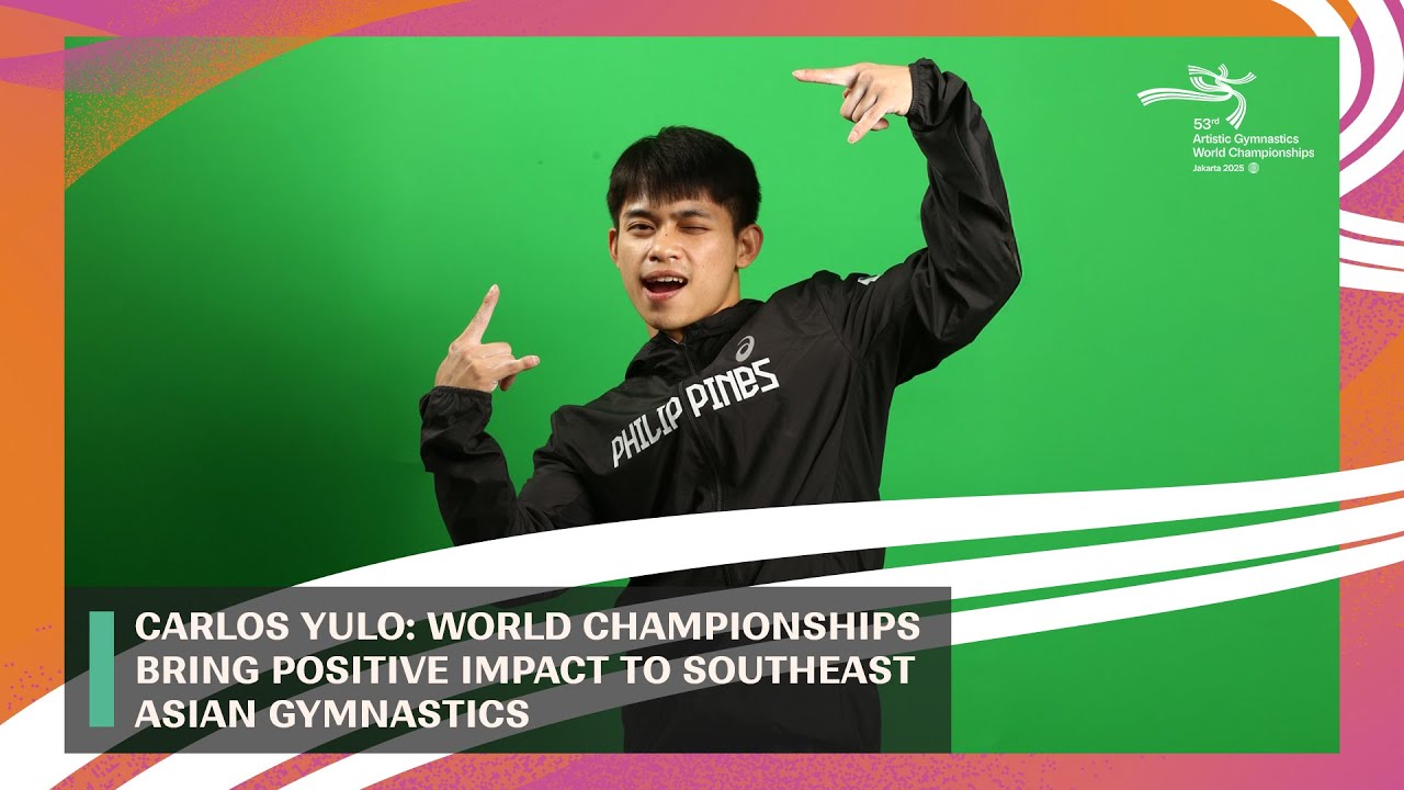 Carlos Yulo: World Championships Bring Positive Impact to Southeast Asian Gymnastics