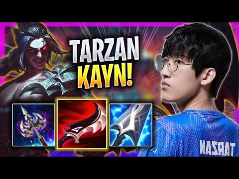TARZAN DESTROYING WITH KAYN! - LNG Tarzan Plays Kayn JUNGLE vs Karthus! | Season 2023