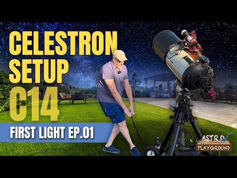Massive Scope on the Move! Celestron C14 Setup & First Light Journey | Ep. 01