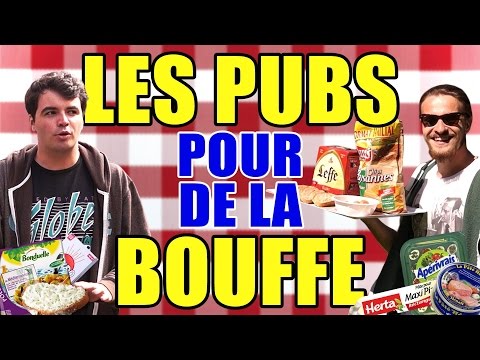 LES PUBS POUR DE LA BOUFFE : L'ANALYSE de MisterJDay