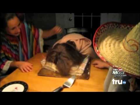 Girl Gets Face Slammed in Birthday Cake