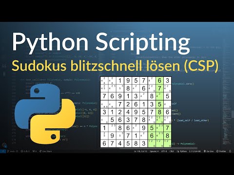 Blitzschnellen Sudoku-Solver mit Python programmieren
