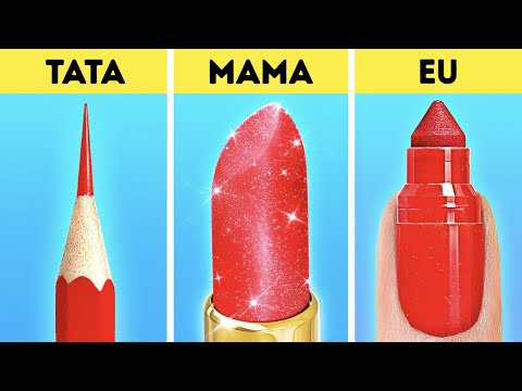 TRUCURI ARTISTICE COOL || Cine desenează mai bine? Trucuri cool pentru desen - 123GO!GOLD