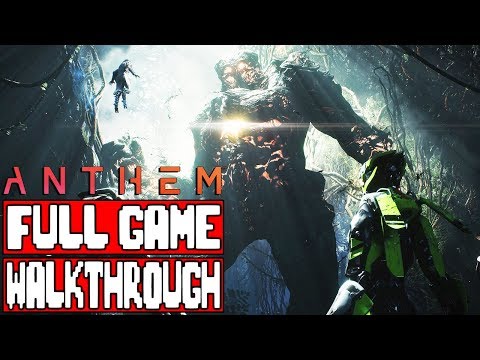ANTHEM Full Game Walkthrough - No Commentary (#Anthem Full Gameplay Walkthrough) 2019