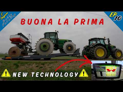 CONCIMAZIONE TRITICALE con nuova guida satellitare | si riprenderà? | dailyfarming 10