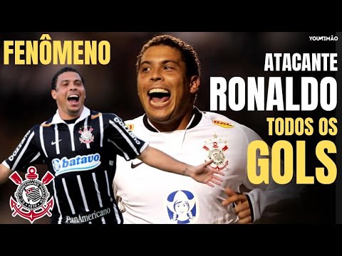 Atacante Ronaldo Fenômeno! TODOS os gols pelo Corinthians!