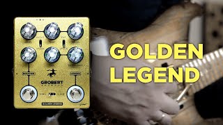 Video thumbnail for GROBERT EFFECTS // Golden Legend // Klon Centaur with 6 knobs! // Full Demo by Grobert Effects