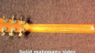 Video thumbnail for Fender CD 320AS Dreadnought Acoustic Guitar Natural by mocasea
