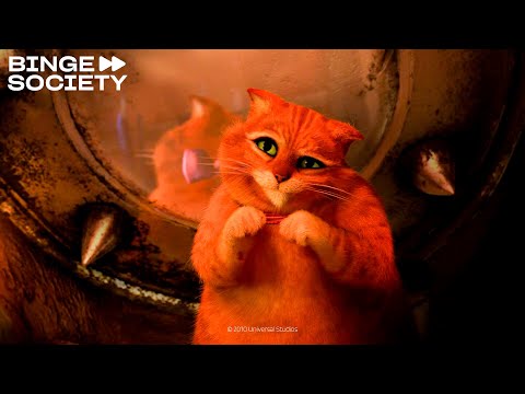 Shrek para Siempre | El Gato con Botas es una gatita gigante