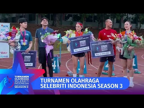 Selamat Untuk Para Pemenang Lomba Lari dan Lompat Gawang 100 M Pria dan Wanita | TOSI Season 3