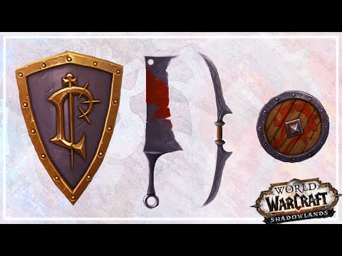NEW Player Experience Weapon Transmog In-game Preview | Shadowlands Beta