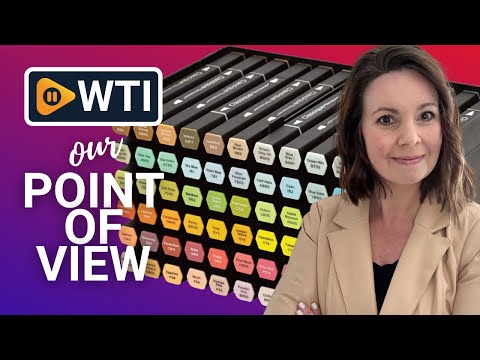 Crafter's Companion 6 Spectrum Noir Marker Storage Trays - WTI product video review