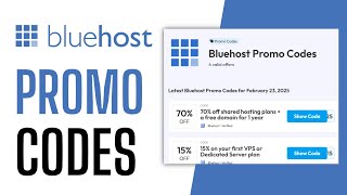 Bluehost Promo Codes & Coupon Codes (2025)