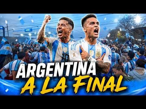 Argentina a la final del mundo! Así se viven los festejos en un pueblo argentino.
