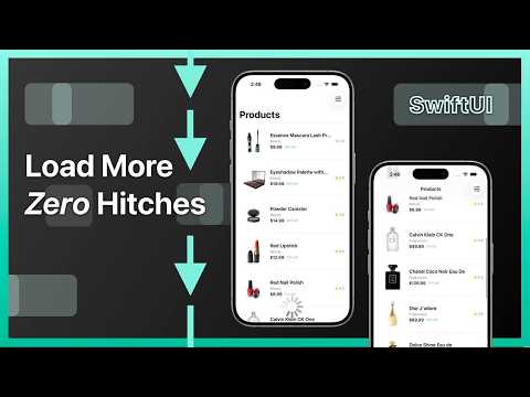 How to Build an Infinite Scroll List Without Sacrificing Performance - SwiftUI in Production #2 thumbnail