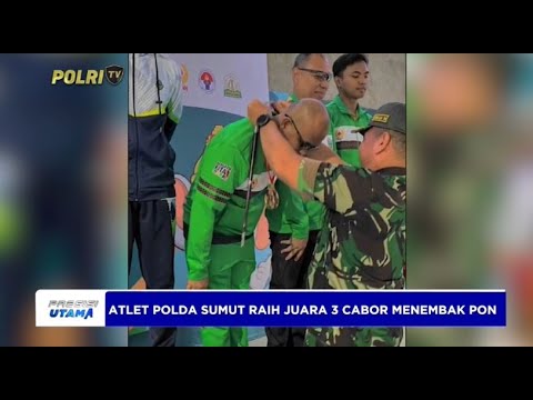 ATLET POLDA SUMUT RAIH JUARA 3 CABOR MENEMBAK PON