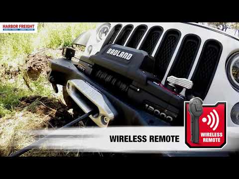Badland APEX 12,000 lb. Winch - Harbor Freight Tools