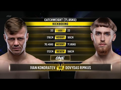 Ivan Kondratev vs Dovydas Rimkus full fight