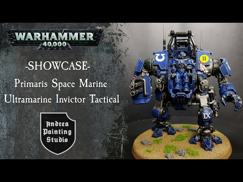 Showcase: Primaris Space Marine - Invictor Tactical Warsuit