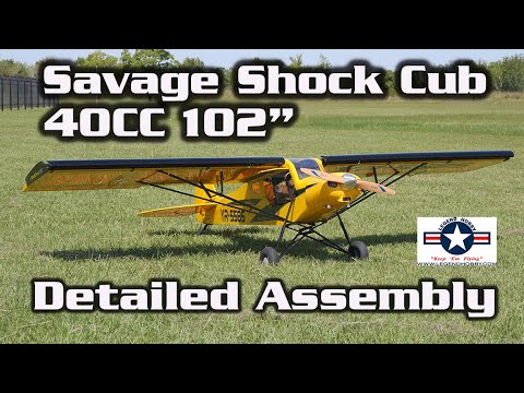Legend Hobby / Seagull Models 102" Shock Cub Detailed Assembly | HobbyView