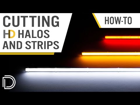 How to Cut HD LED Halos and Strips | Diode Dynamics