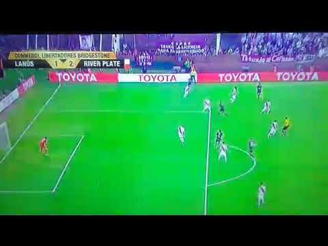 Lanús vs River Gol de Sand Copa Libertadores 2017