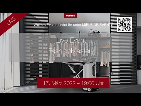 Miele B4847 FashionMaster Lyginimo garais sistema video