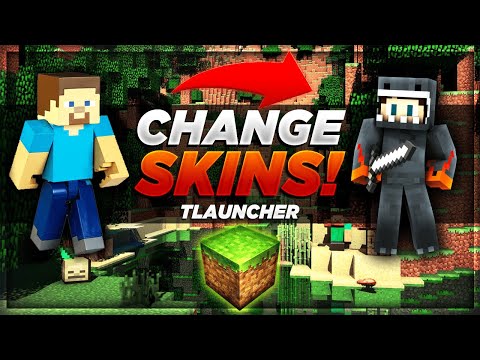 Destroya - How to change Minecraft Skin! [Tlauncher - EASY - 2020]