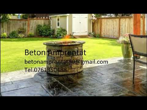 Beton Amprentat Valea lui Alb - Olt Tel.0761350488