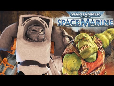 Terminator with Assault Cannon vs Orks - Warhammer 40,000: Space Marine, Augmented Mod