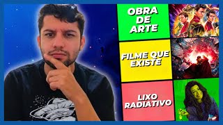 A FASE 4 DO MCU É O INÍCIO DO FIM DA MARVEL??????? - TIER LIST MARVEL