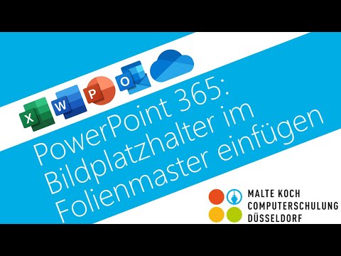 PowerPoint 365: Bildplatzhalter im Folienmaster einfügen