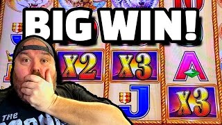 Big Win On Buffalo Gold Slot Machine!